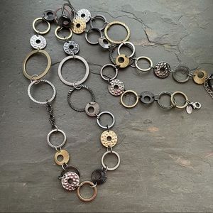 Lia Sophia mixed metal necklace
